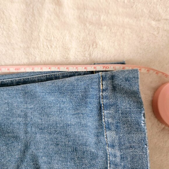 PAIGE Leenah Wide Leg Jean distressed, size 29 - Picture 16 of 16